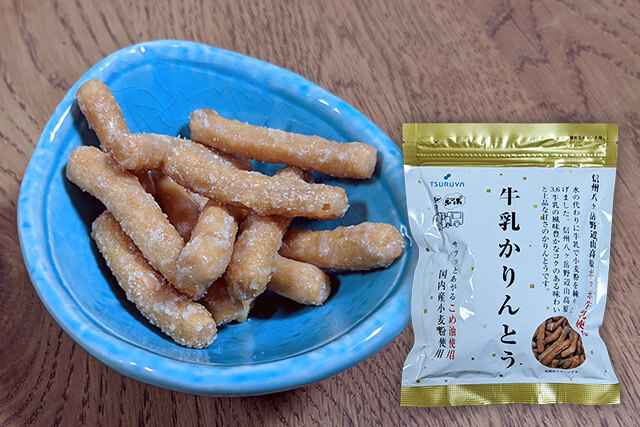 ツルヤオリジナル　牛乳かりんとう